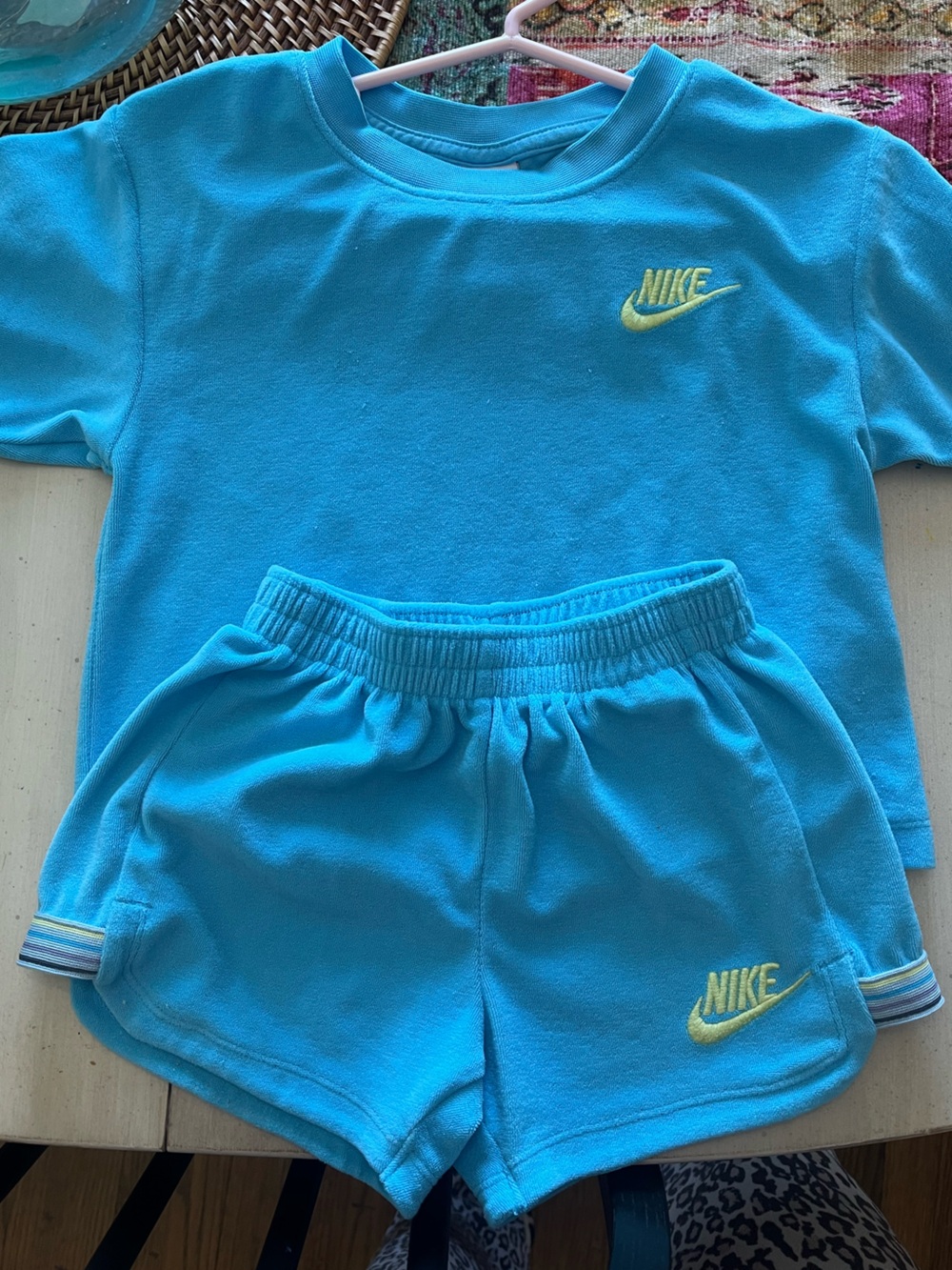 Nike terry cloth kids set